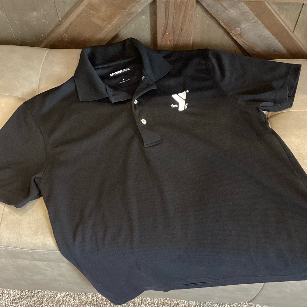 Sport-Tek Black Polo Shirt Classic Style